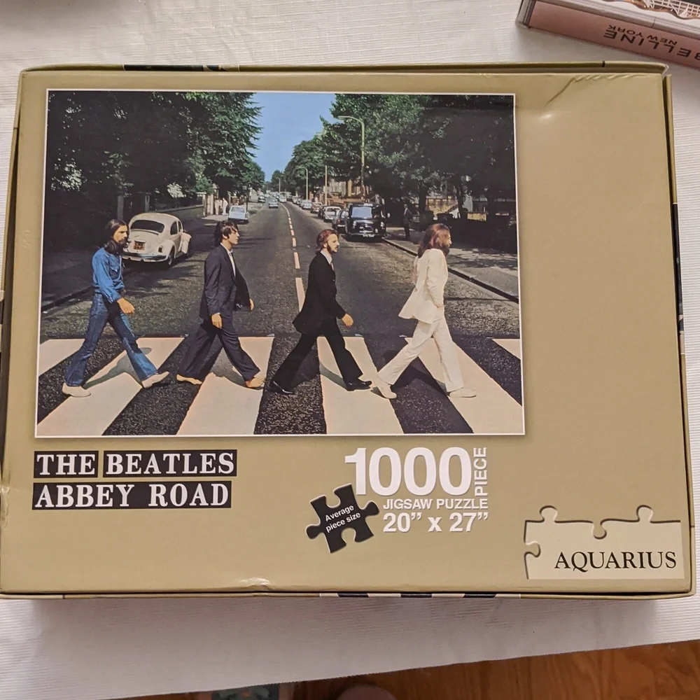 The Beatles - Abbey Road - 1000 Piece Jigsaw Puzzle - Aquarius